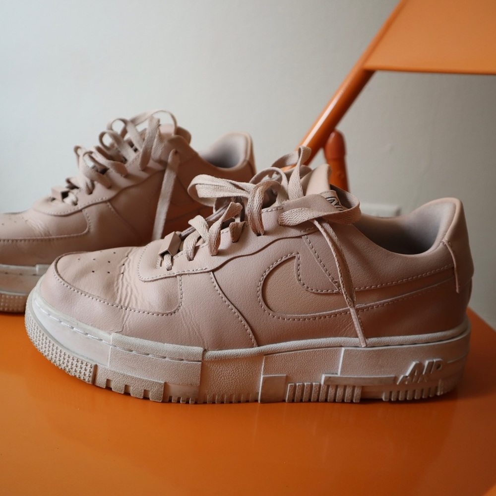 Nike Air Force 1s in “Beige” Size 9.5